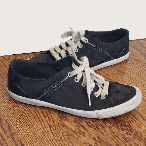 Coach Shoes - Coach Canvas Sneakers